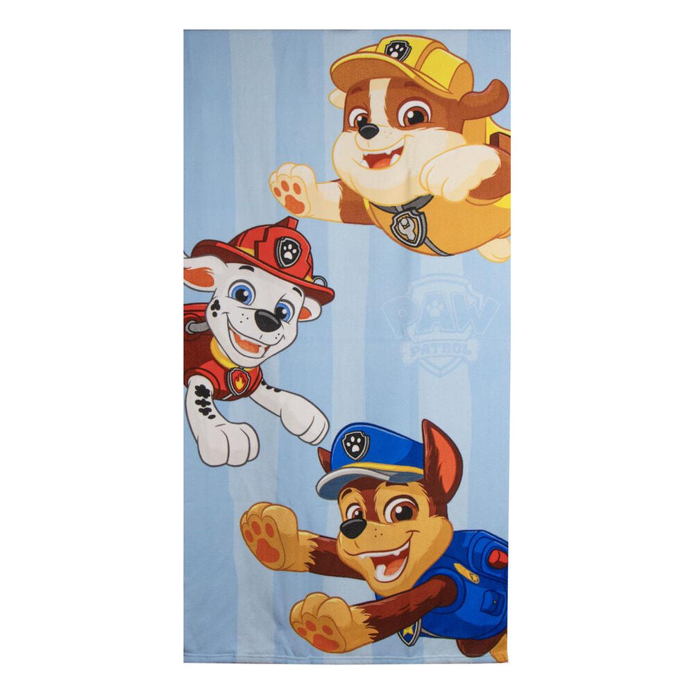 Toalha de Praia Microfibra Paw Patrol Patrulha Pata