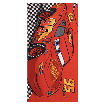 Toalha de Praia Microfibra Cars Disney 70x140cm