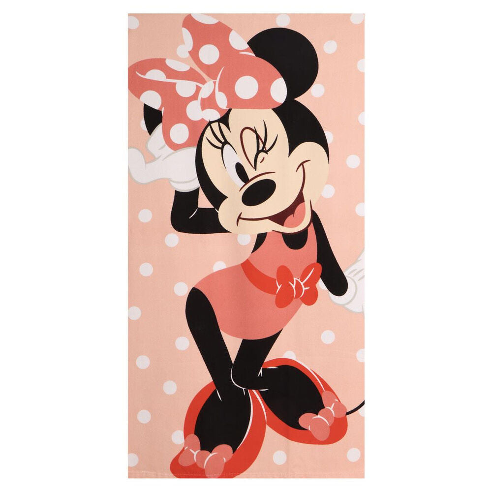 Toalha de Praia Microfibra Minnie Disney