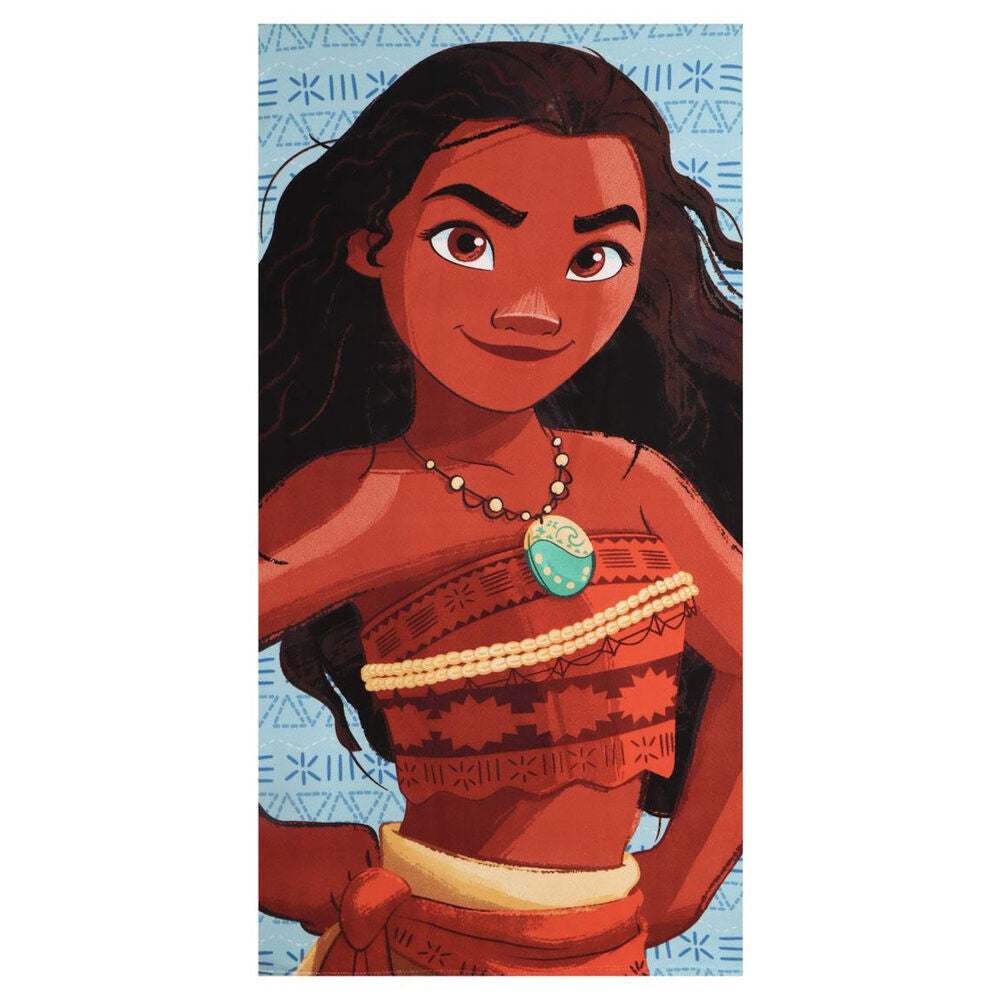 Toalha de Praia Microfibra Vaiana Moana Disney