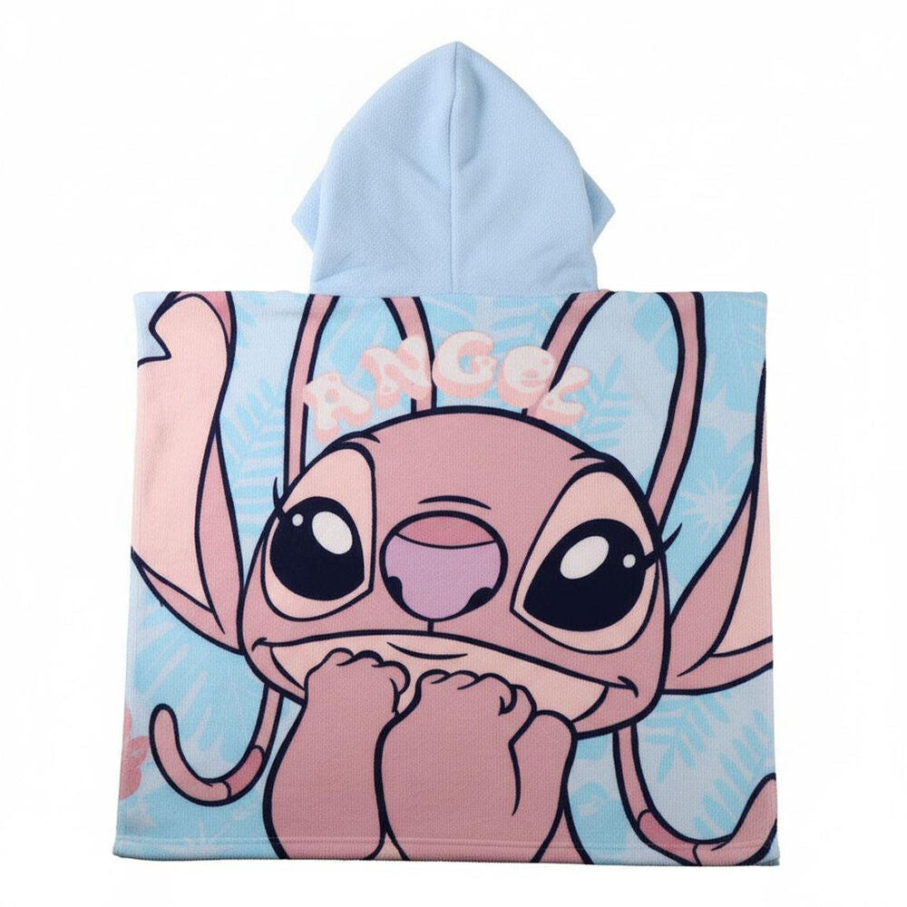 Poncho de Praia Microfibra Stitch Disney