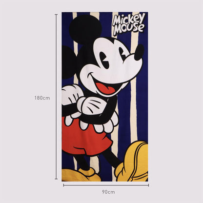 Toalha de Praia Microfibra Mickey Disney