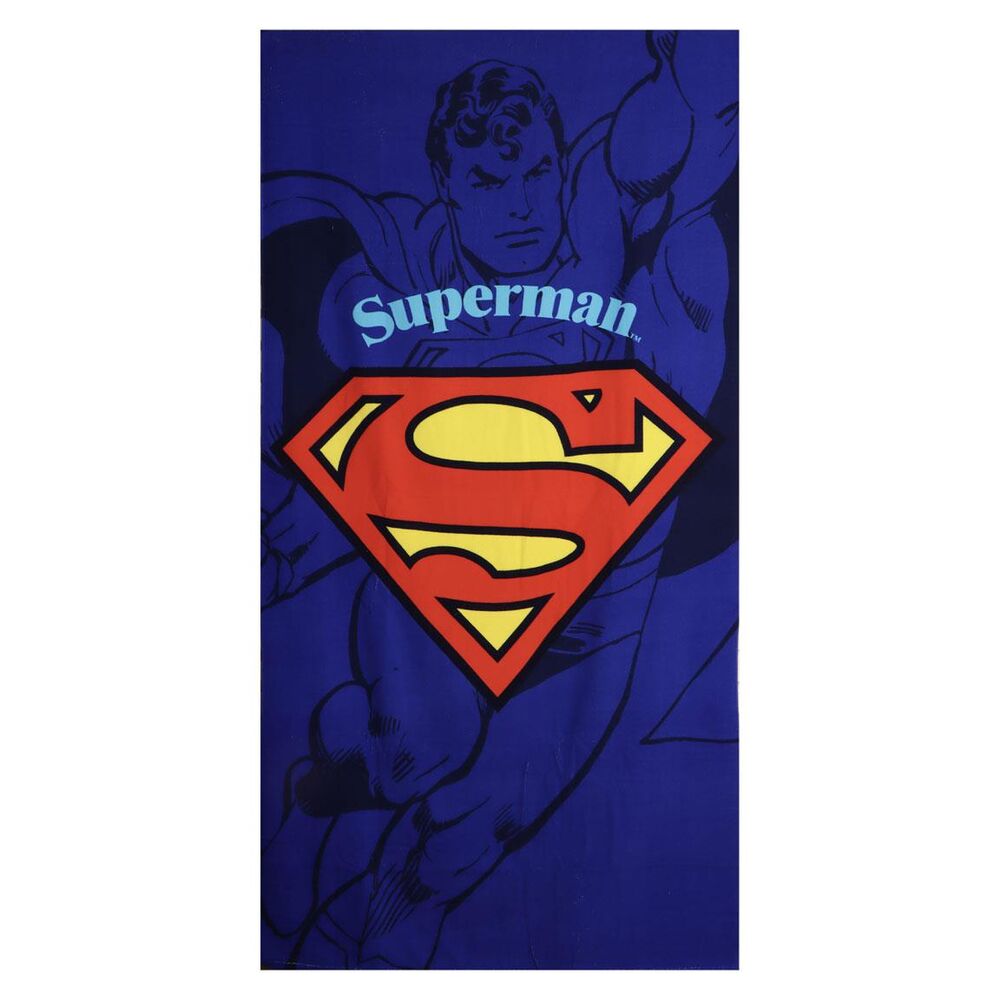 Toalha de Praia Microfibra Superman DC Comics