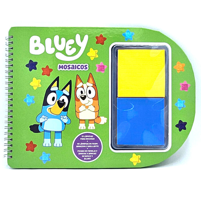 Caderno de Mosaicos Bluey
