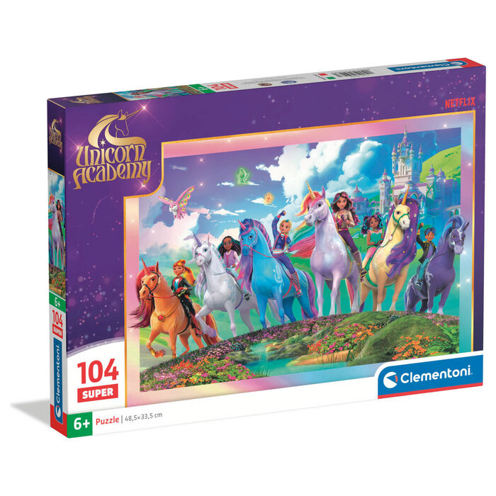 Puzzle Academia de Unicornios 104pcs