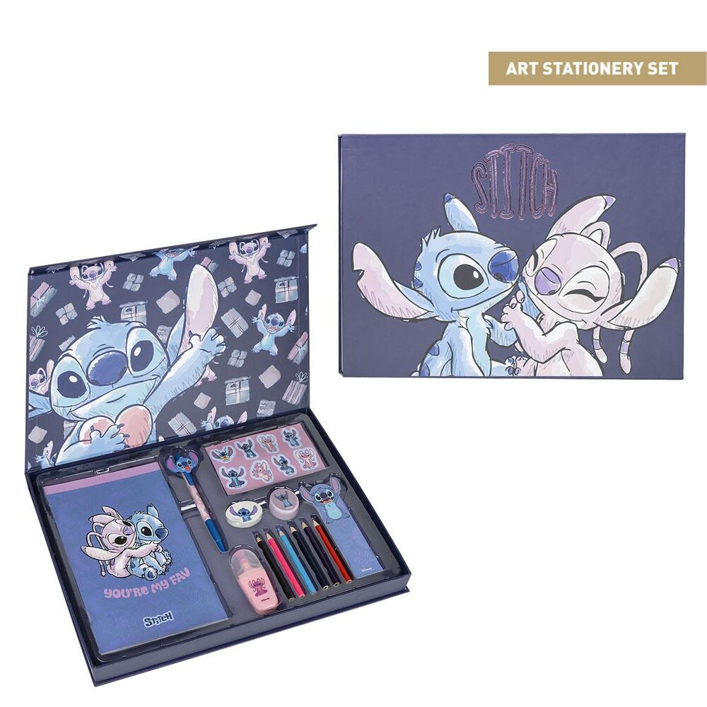 Set de Papelaria Stitch Disney