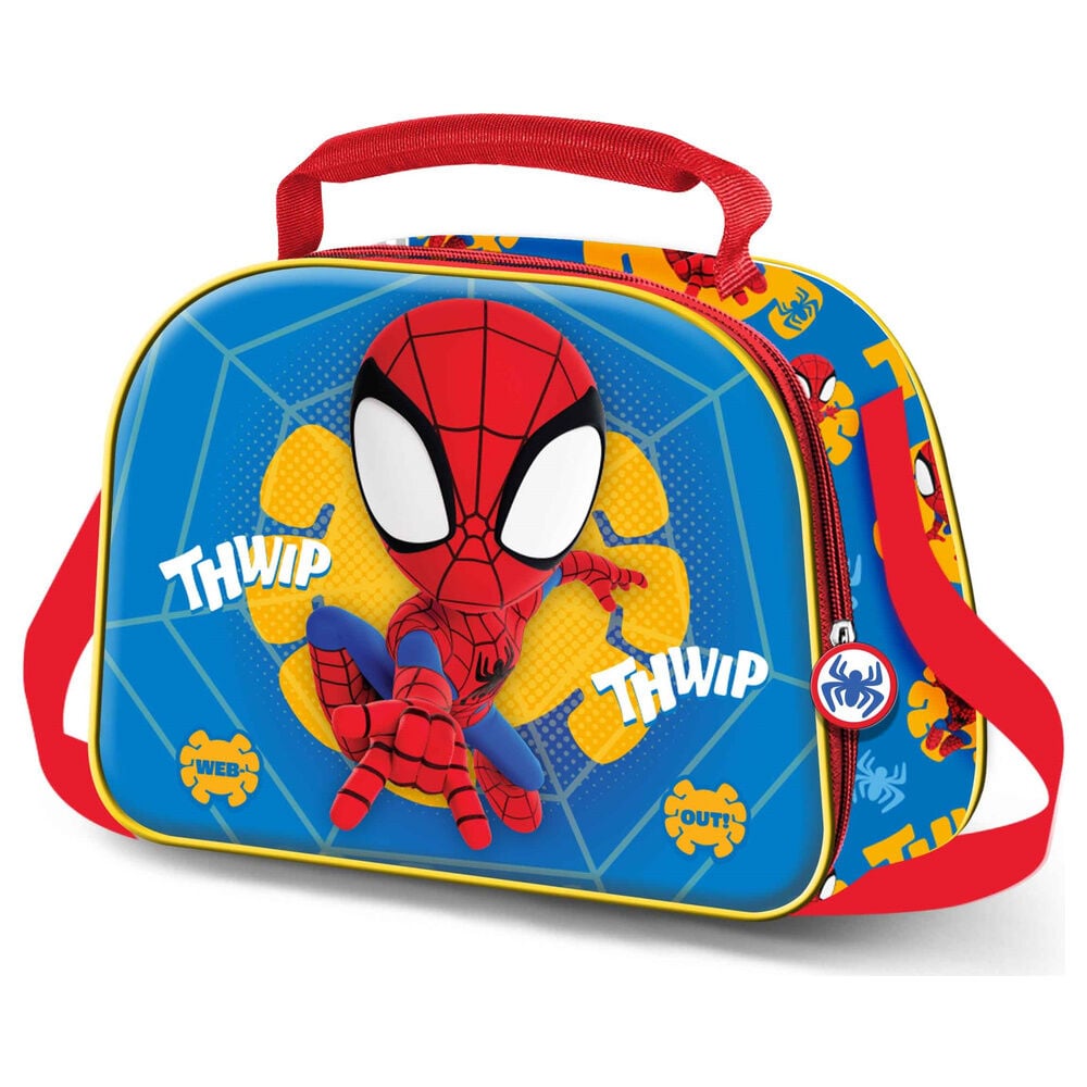 Lancheira Térmica 3D Web Out Spiderman Marvel