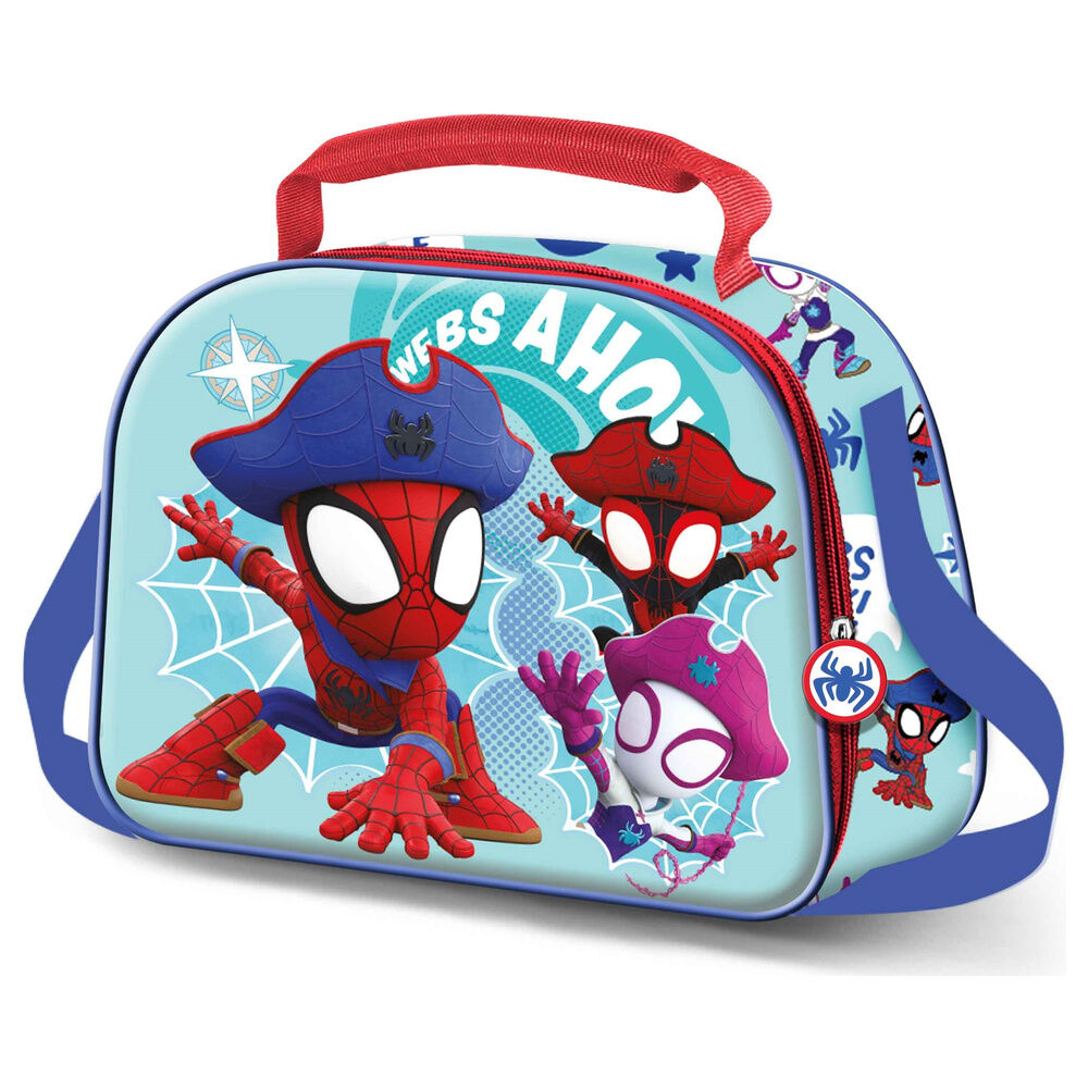 Lancheira Térmica 3D Pirates Spidey Marvel