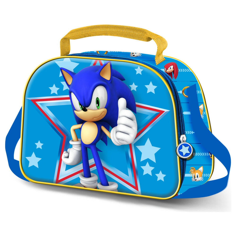 Lancheira Térmica 3D Star Sonic the Hedgehog