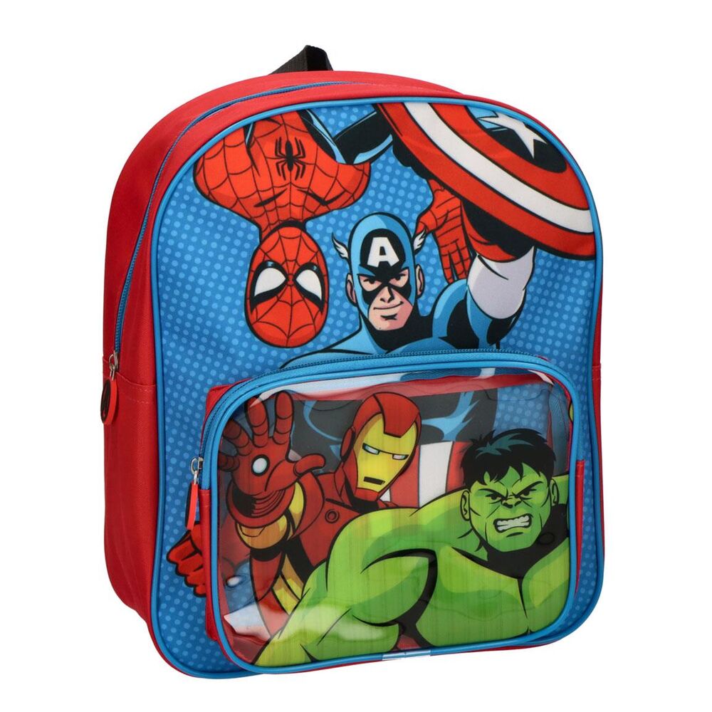 Mochila Pré-Escolar Avengers Marvel 30cm