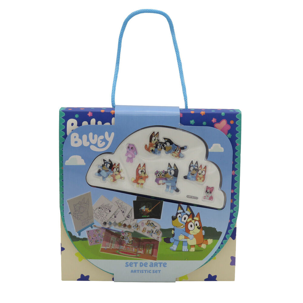 Set de Papelaria Artistico Bluey