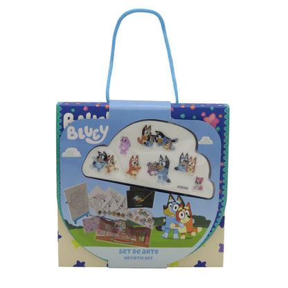 Set de Papelaria Artistico Bluey