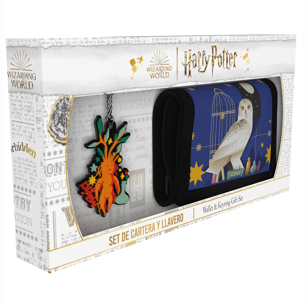 Carteira + Porta-Chaves Harry Potter