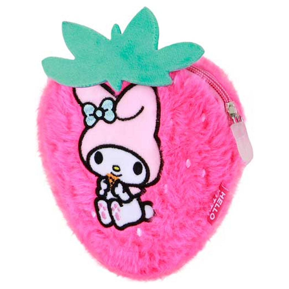 Porta-Moedas Fresa My Melody Hello Kitty and Friends