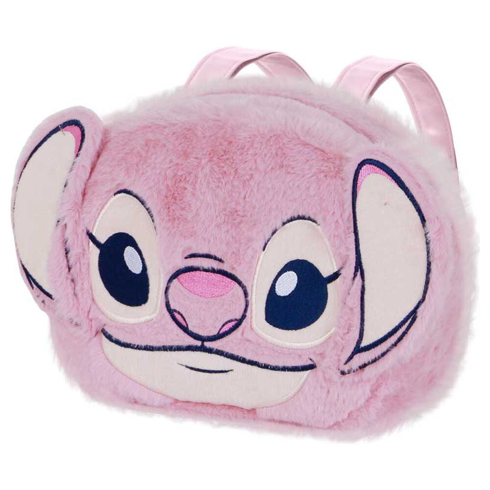 Bolsa mochila Coração Angel Stitch Disney