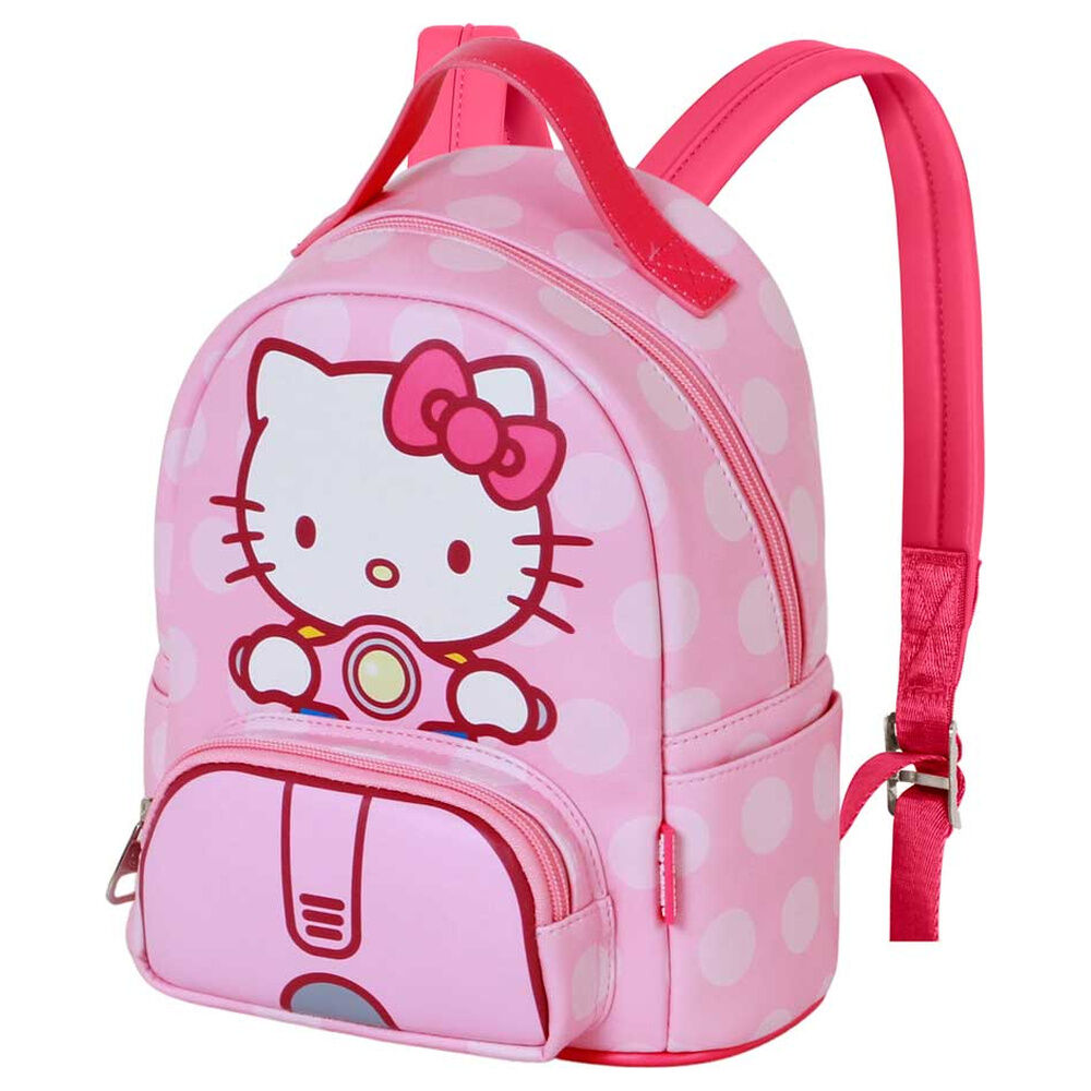 Mochila Casual Moto Hello Kitty 25cm