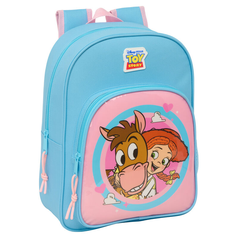 Mochila Pré-Escolar Adaptável Jessie Toy Story Disney Pixar 34cm