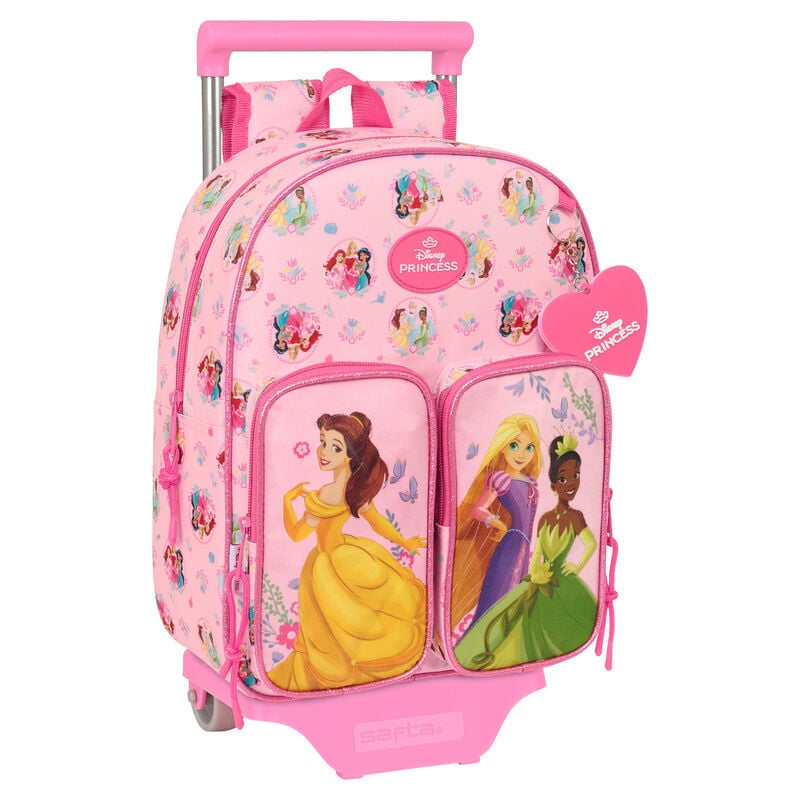 Mochila Pré-Escolar Trolley Princesas Disney 34cm