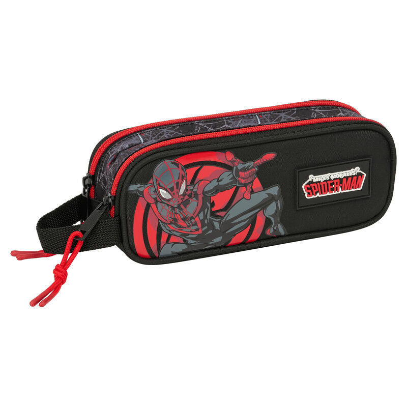 Estojo Duplo Miles Morales Spiderman Marvel