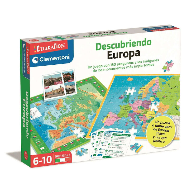 Puzzle Mapa Geo Descobrir Europa