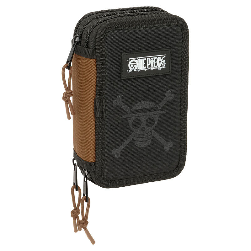 Estojo Triplo One Piece 37pcs