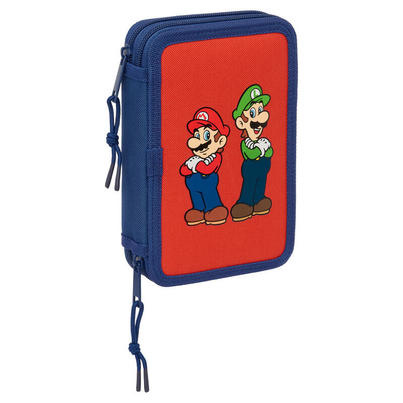 Estojo Duplo Mamma Mia Super Mario Bros 29pcs
