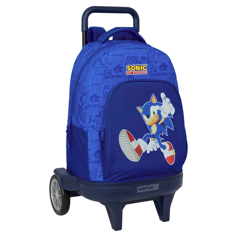 Mochila Escolar Trolley Compact Evolution Sonic the Hedgehog 45cm
