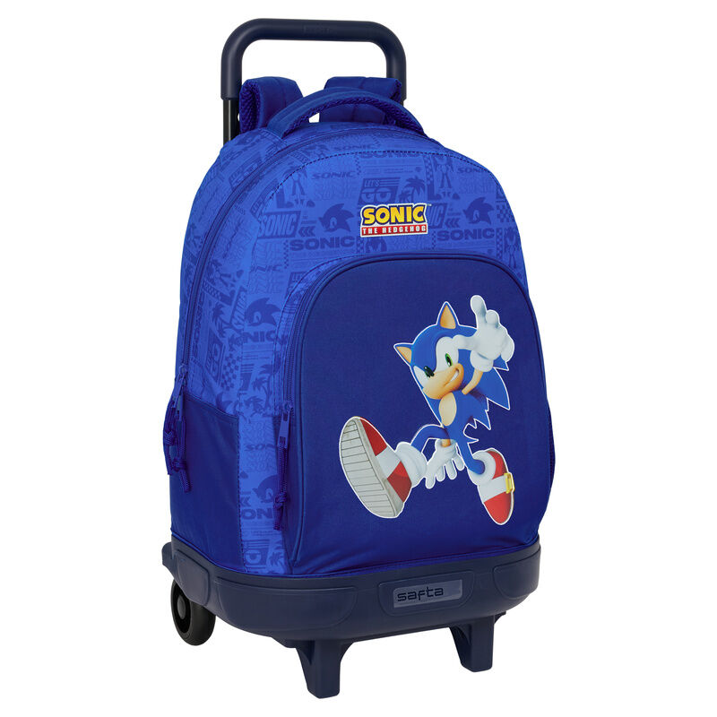 Mochila Escolar Trolley Sonic the Hedgehog 45cm