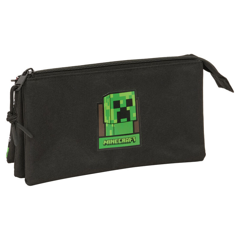 Estojo Triplo Minecraft