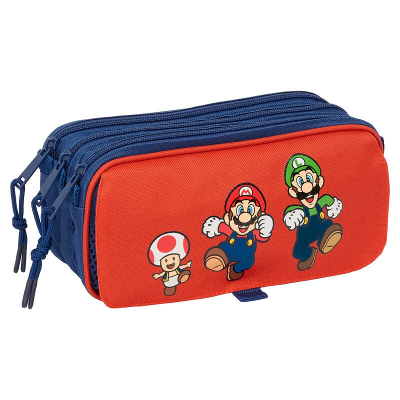 Estojo Triplo Mamma Mia Super Mario Bros