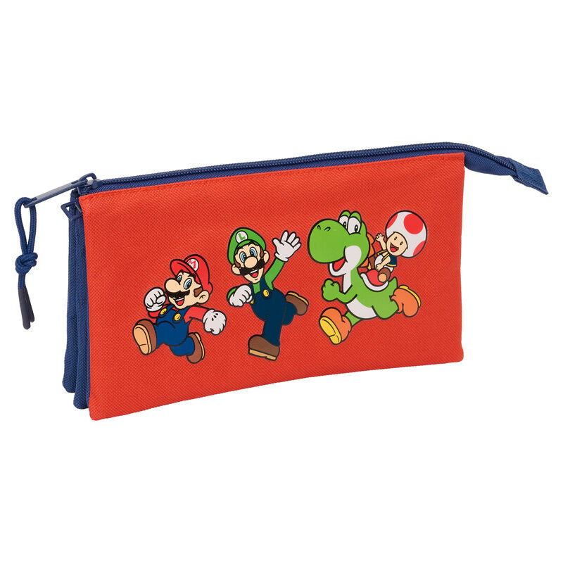 Estojo Triplo Mamma Mia Super Mario Bros