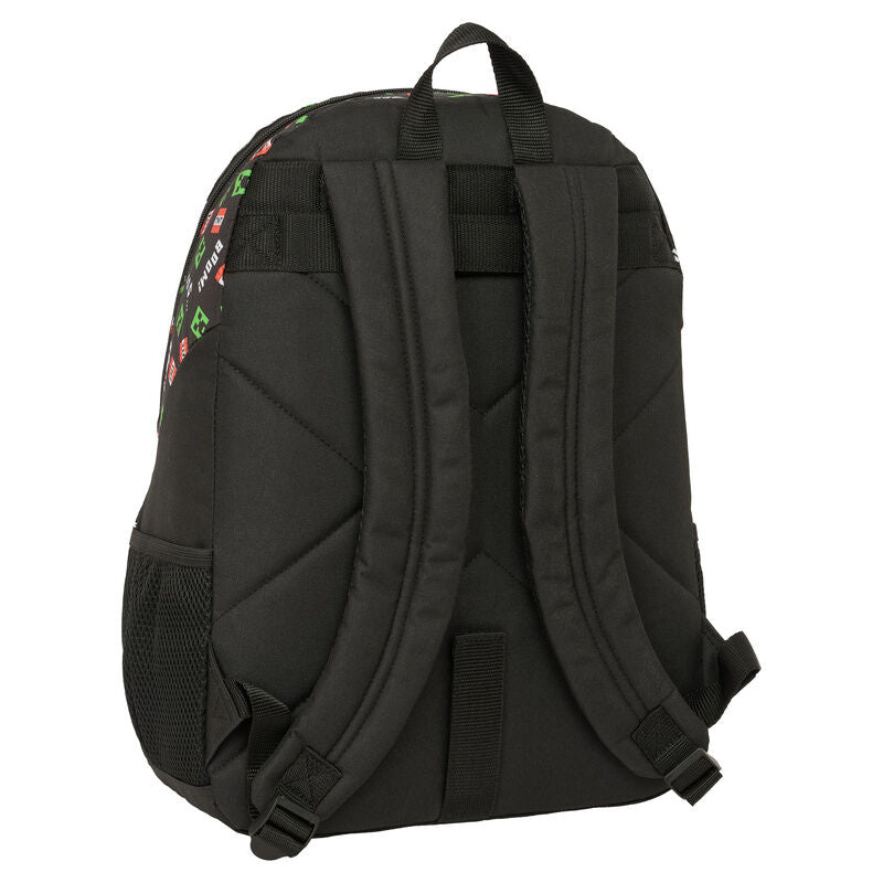 Mochila Escolar Adaptável Minecraft 44cm