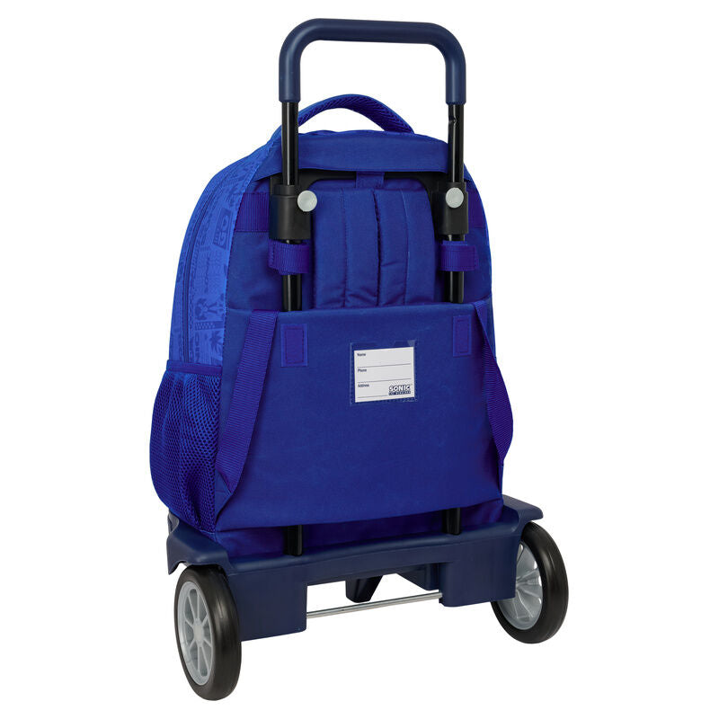 Mochila Escolar Trolley Compact Evolution Sonic the Hedgehog 45cm