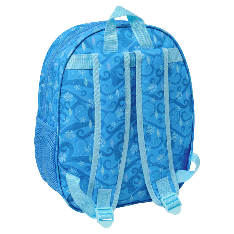 Mochila Pré-Escolar 3D LED Frozen Disney 33cm