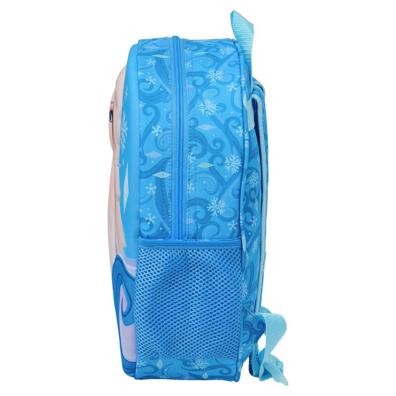 Mochila Pré-Escolar 3D LED Frozen Disney 33cm