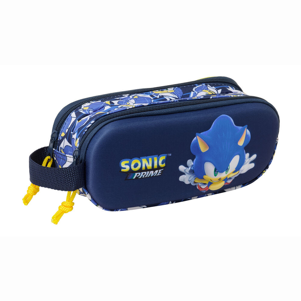 Estojo Duplo 3D City Sonic
