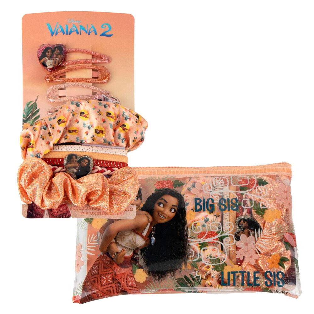 Set de Acessórios Beleza Vaiana Moana Disney