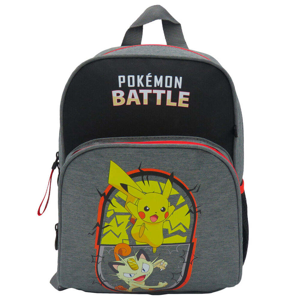 Mochila Pré-Escolar Battle Pokemon 30cm