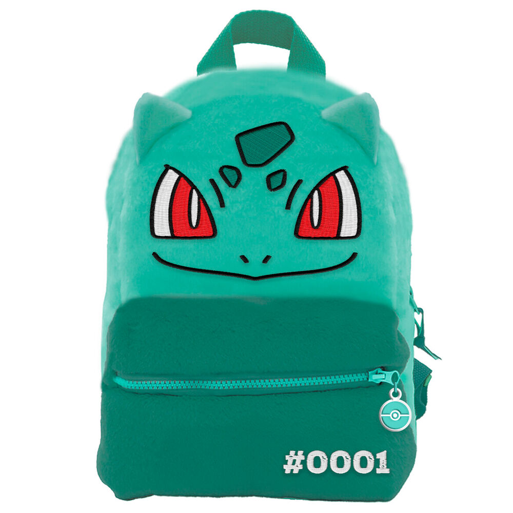 Mochila Pré-Escolar Bulbasaur Pokemon 30cm