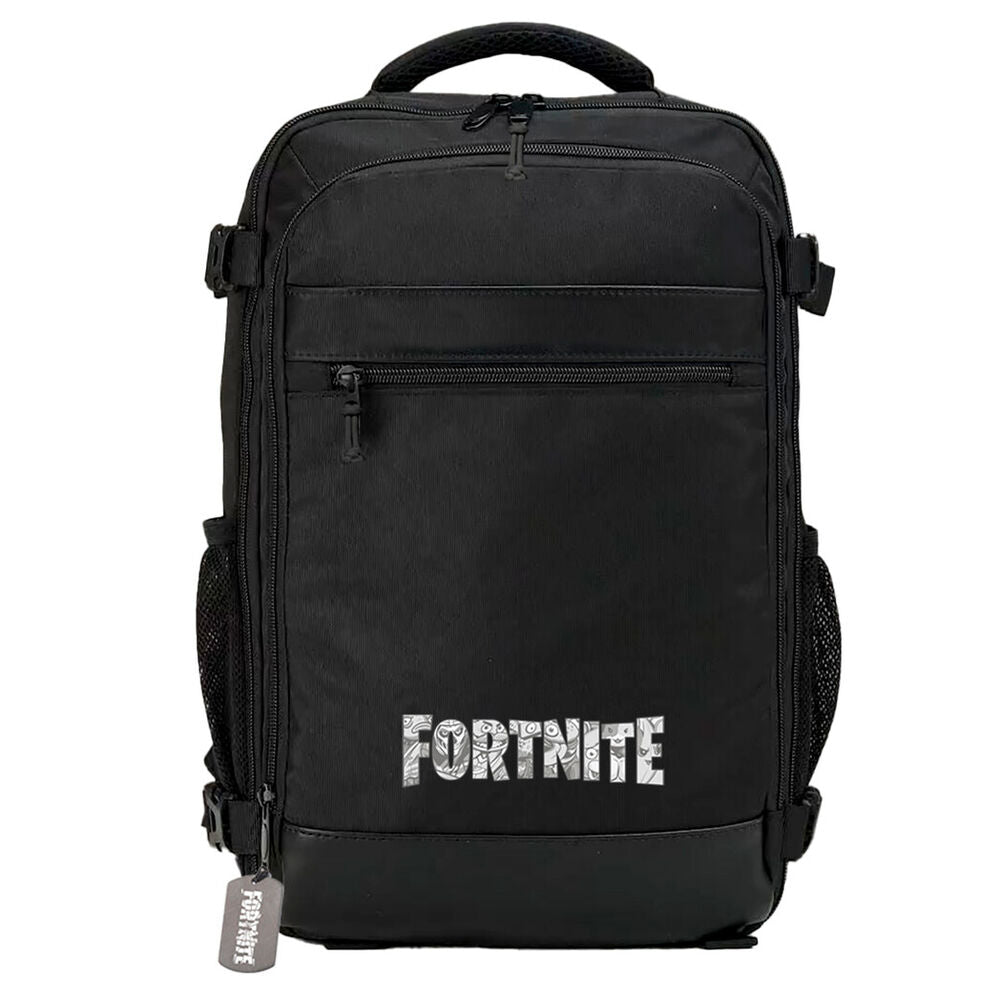 Mochila Escolar Adaptável Where we droppin Fortnite 41cm