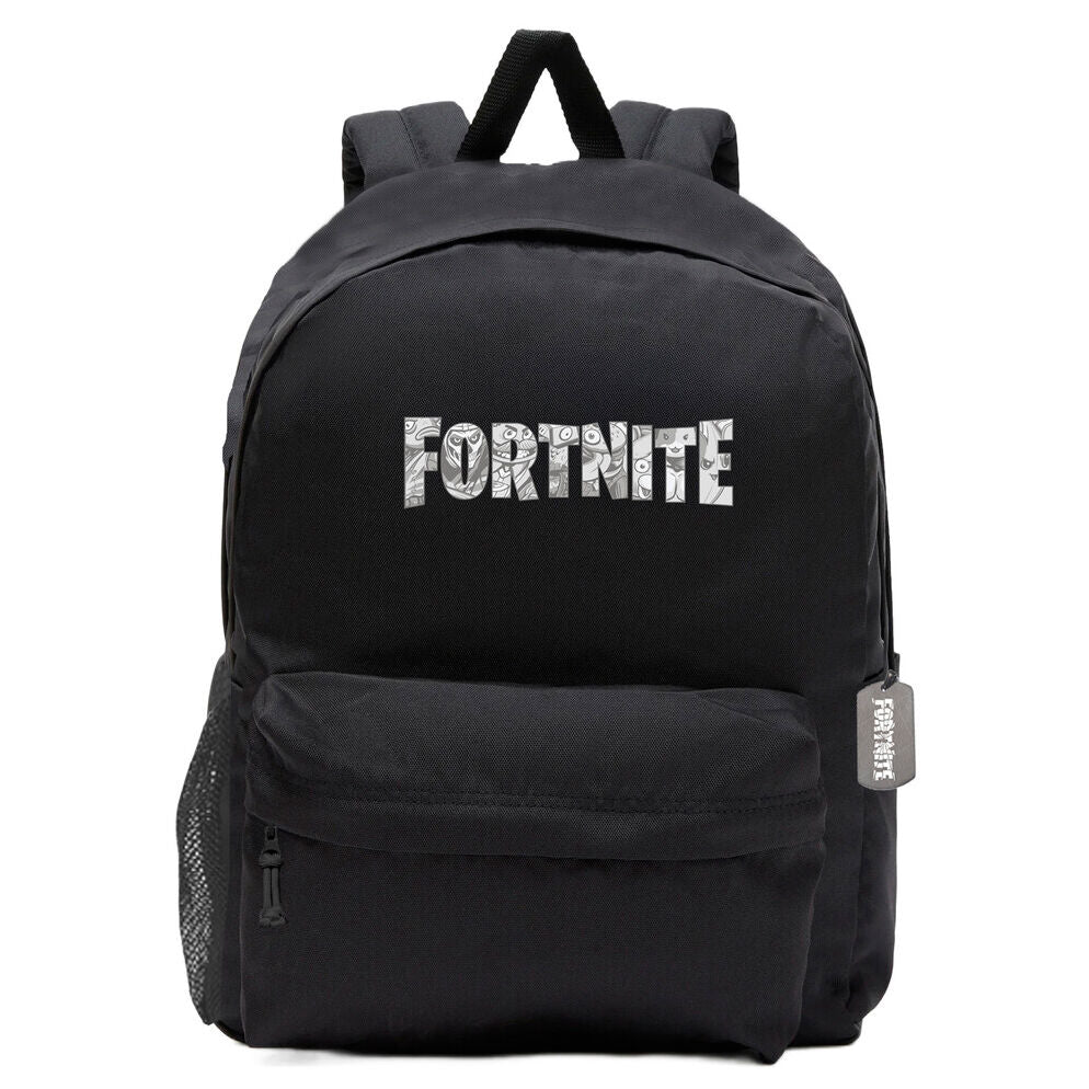 Mochila Escolar Adaptável Where we droppin Fortnite 41cm