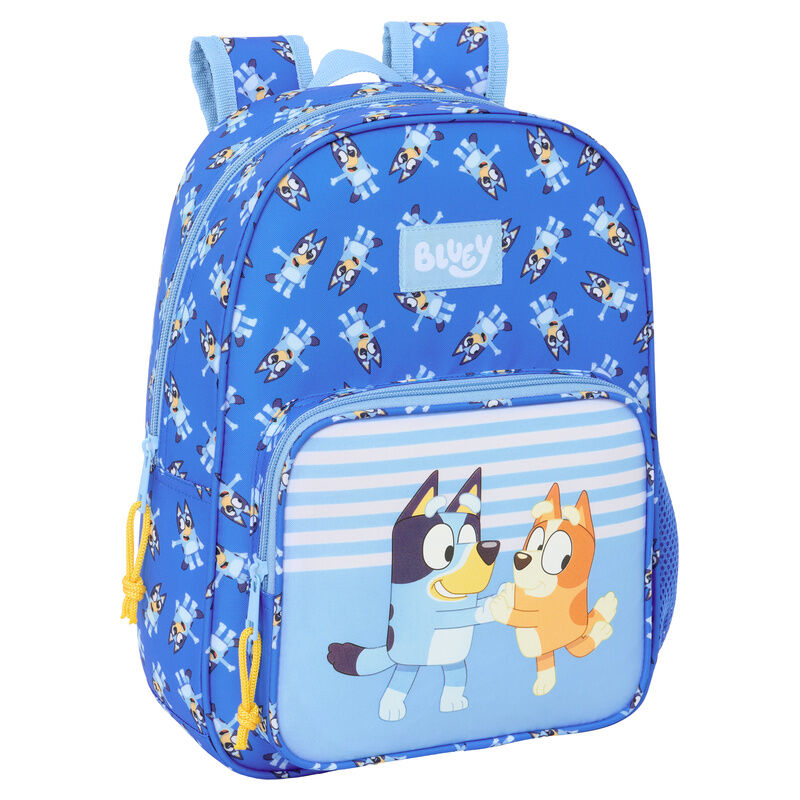 Mochila Pré-Escolar Lets Play Bluey 34cm Adaptável