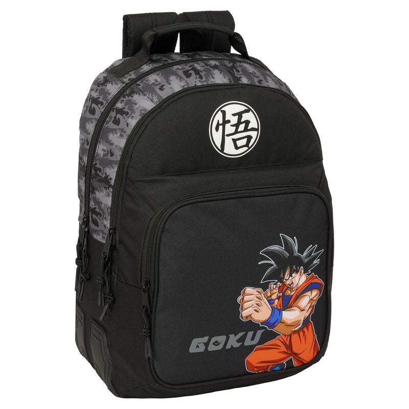 Mochila Escolar Adaptável Dragon Ball 42cm