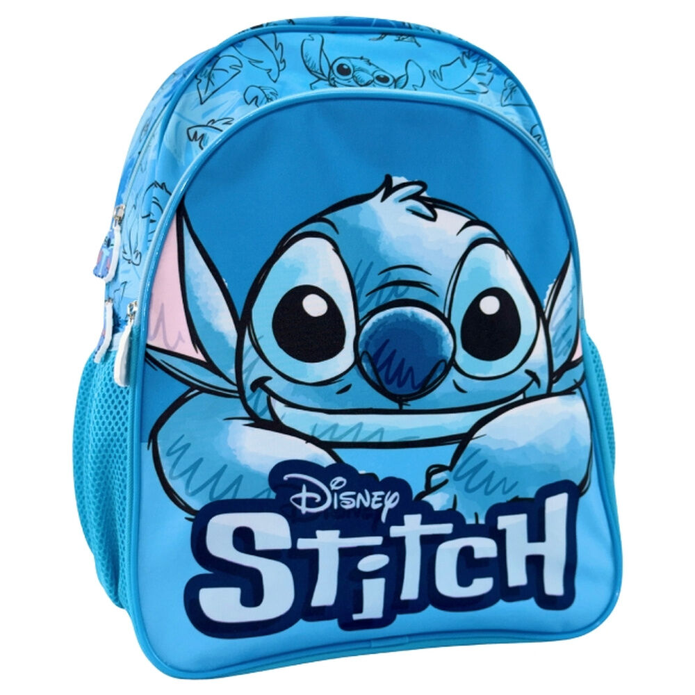 Mochila Escolar Smile Stitch Disney 40cm