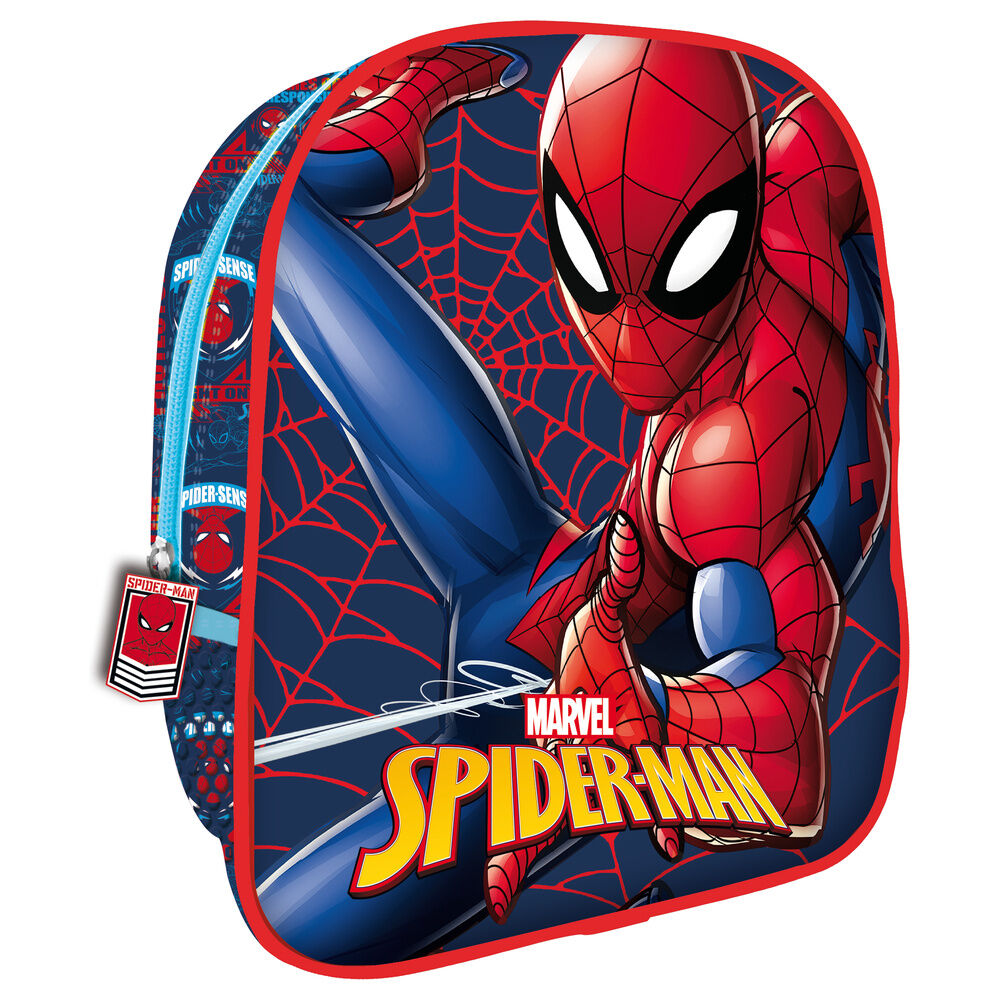 Mochila Creche Web Marvel Spiderman 26cm