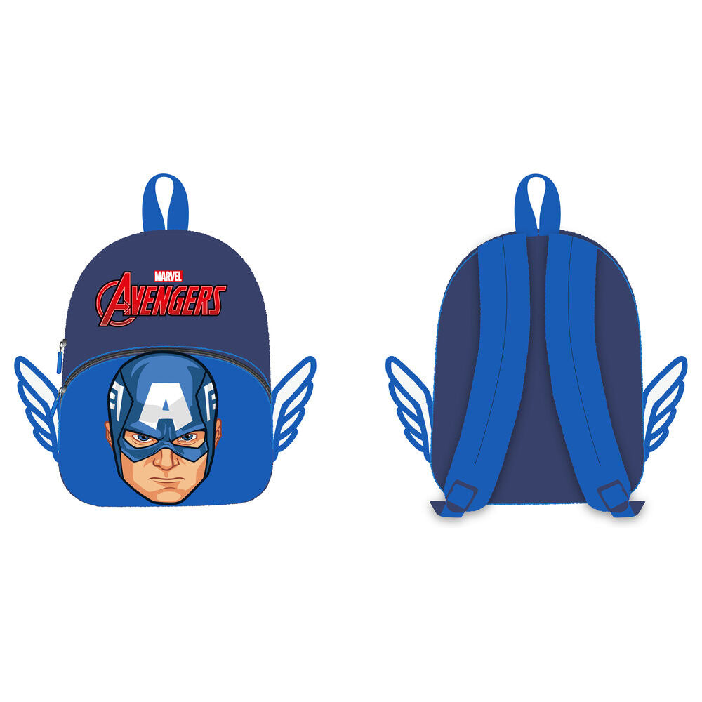 Mochila Pré-Escolar Avengers Marvel 30cm
