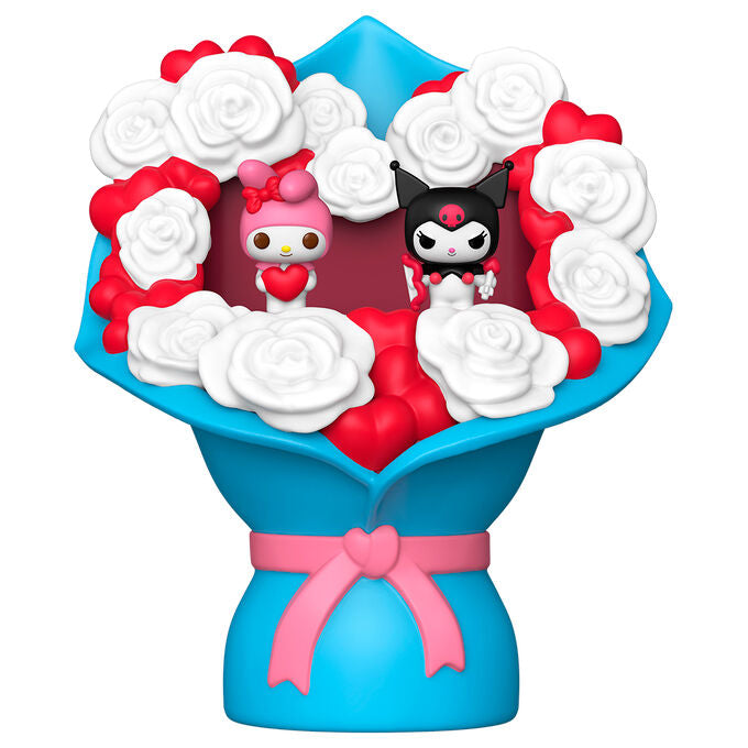 Funko Bitty POP Bouquet Hello Kitty My Melody and Kuromi São Valentim