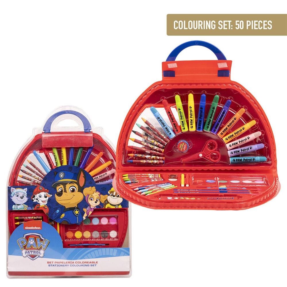 Set de Papelaria Patrulha Pata Paw Patrol 50pcs