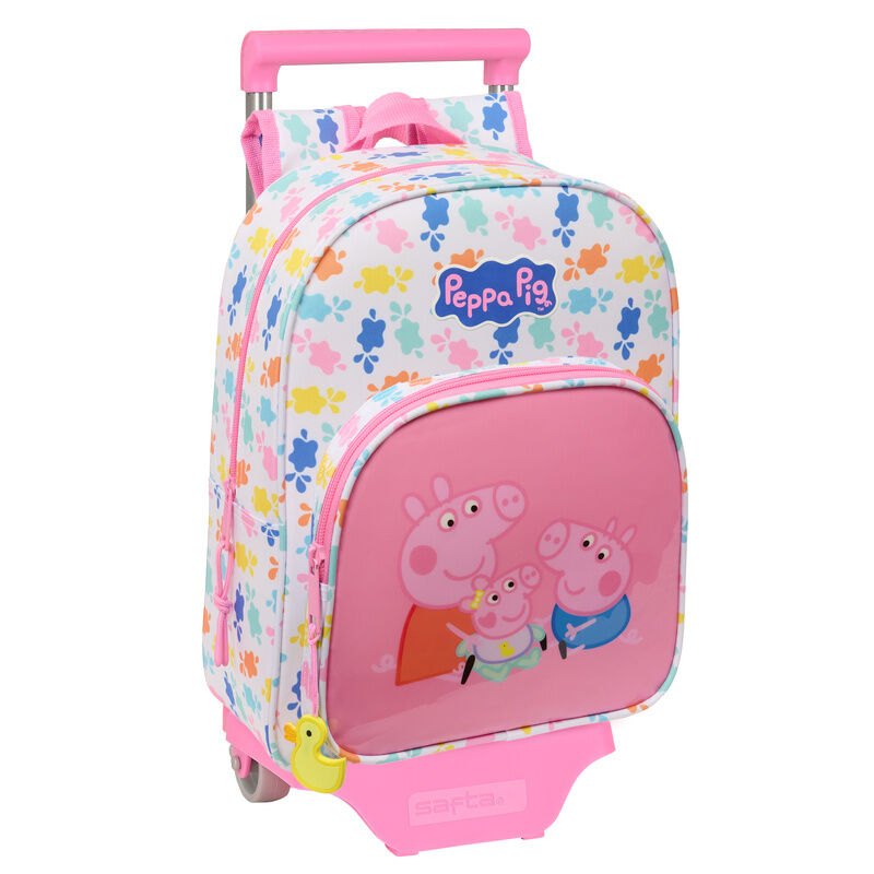 Mochila Pré-Escolar Trolley Baby Pig Peppa Pig 34cm