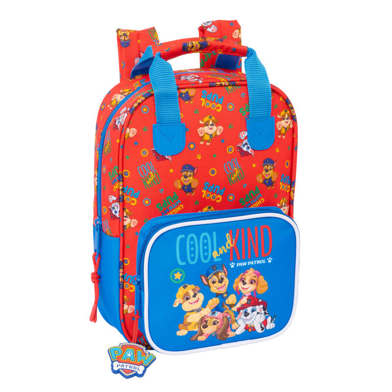 Mochila Creche Cool Patrulha Pata 28cm Adaptável